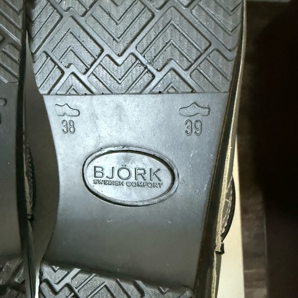BJORK Pro Ella Leather Clogs in Gray - EU 38 (US 7-7.5) - Picture 7 of 9
